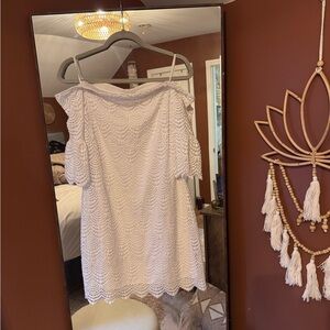 Lilly Pulitzer Cream Lace Dress